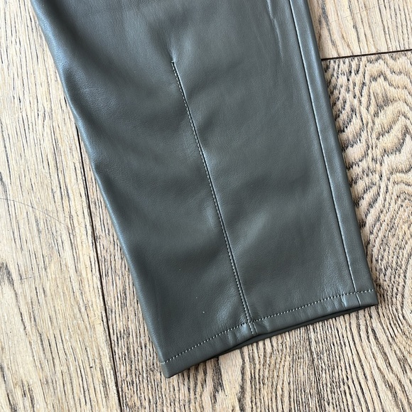 ZARA Faux Leather Pants - Picture 3 of 5